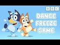 Bluey Dance Freeze Game Brain Break CBeebies