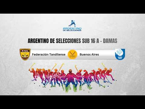 Argentino de Selecciones Sub 16 Caballeros A - Federación Tandilense de Hockey / Buenos Aires