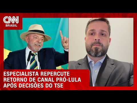 Especialista crítica “guerra de decisões” do TSE em caso de canal pró-Lula | AGORA CNN
