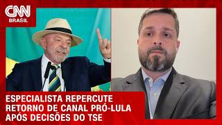 Vídeo: Especialista crítica "guerra de decisões" do TSE em caso de canal pró-Lula | AGORA CNN