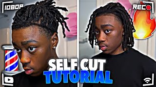 HOW TO CUT YOUR OWN HAIR | BEST HAIRCUT FOR LOCS | HIGH TAPER FADE