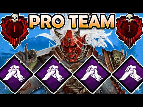 INSANE PRO TEAM Vs My ONI - Dead by Daylight