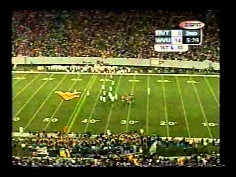 NCAAF Virginia Tech at West Virginia 2003