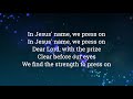 Press On - Selah (Lyric Video)
