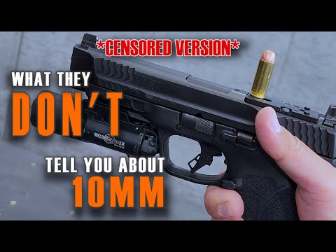 The PROs and CONs of carrying 10mm (Feat  S&W M&P 10MM Pistol) *Censored Version*
