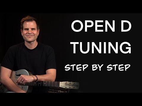 How to play in Open D Tuning: A step-by-step guide for blues players