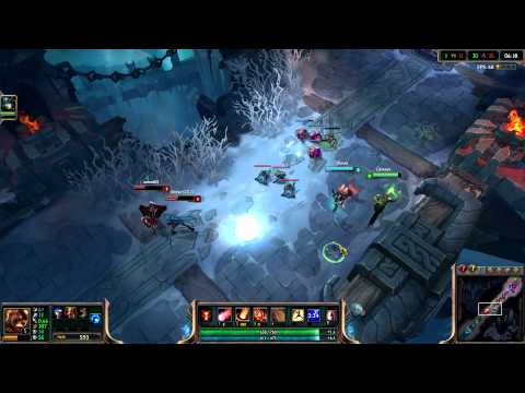 [LoL 2v2] Brand+Nami Vs Jinx+Vladimir