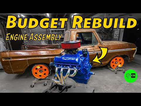Assembling my Budget Rebuild FORD FE 390 Engine!