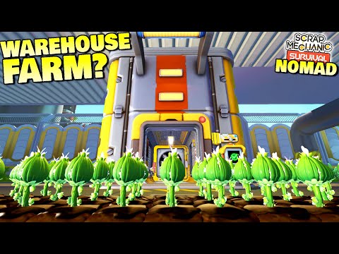 Unexpected Results From Farming In a Warehouse Tile! - Survival Nomad 32
