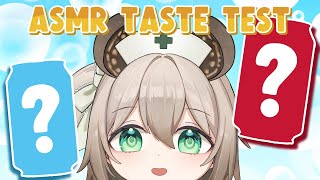 【ASMR TASTE TEST】 April fools!