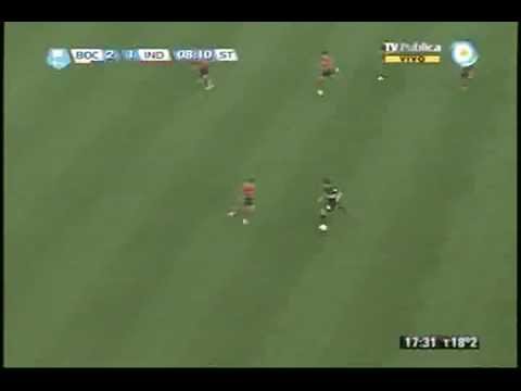 USTARI GRITÓ EL GOL DE BOCA A INDEPENDIENTE