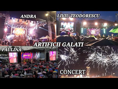 #Foc de artificii.   #CONCERT  #DjLexi #Paulina  #LiviuTeodorescu. #Andra🔥