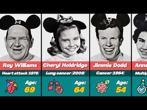 🕯️🐭 How The 'Mickey Mouse Club' Cast Members Died
