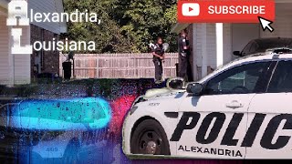 Alexandria POLICE do a Drop-By someone's crib.