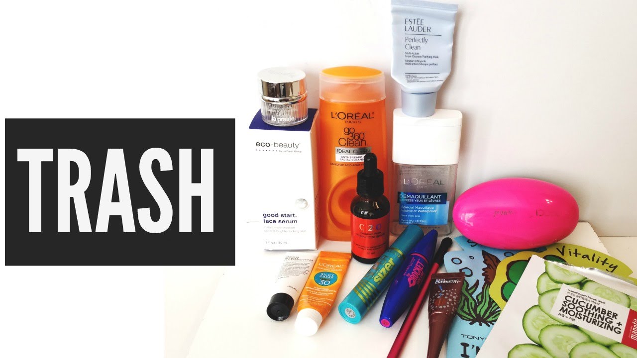 Feb 2016 Beauty Empties Products I've Used Up Review Video I ByBare