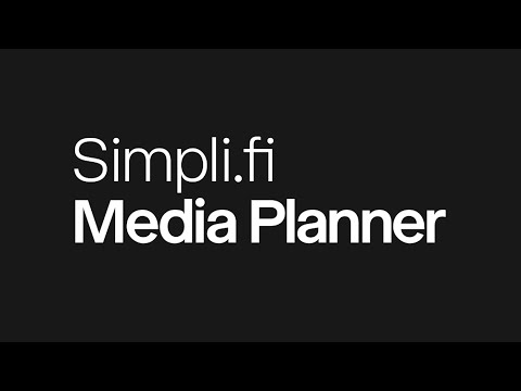 Simpli.fi Media Planner Demo
