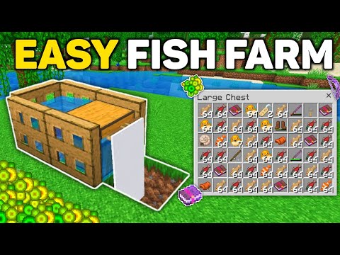 🎣 Ultimate AFK Fish Farm in Minecraft 1.20!