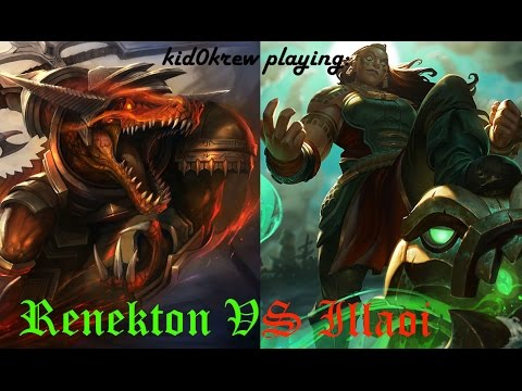kid0krew playing: Renekton Vs Illaoi Ep. 59