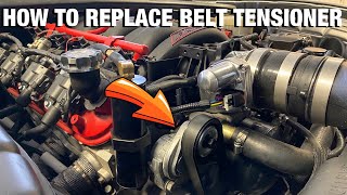 How To Replace A Belt Tensioner
