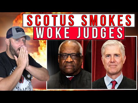 HAPPENING NOW: SCOTUS Smacks WOKE Judges Around For Making Up Their Own Rulings... FINALLY Thumbnail