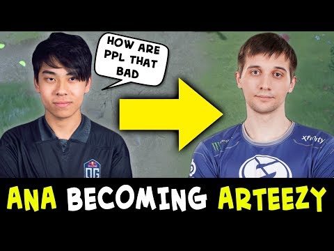 Ana slowly becoming Arteezy — started TRASHTALK in pubs