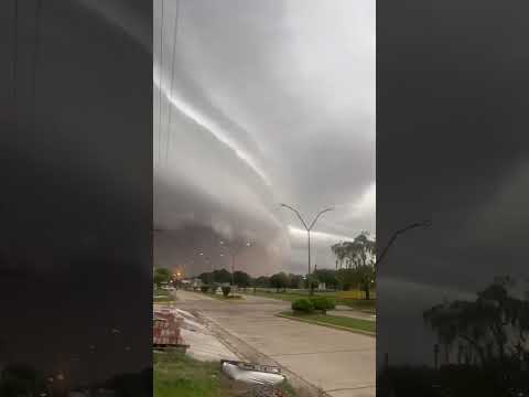 Shelf Cloud Mattaldi, Córdoba