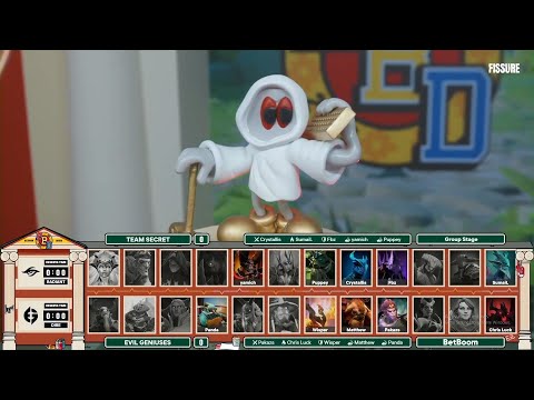 BetBoom Dacha | Group Stage | Team Secret vs Evil Geniuses - Game 1