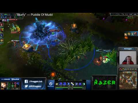 Froggen vs Tabzz - Lux vs Elise - mid (Diamond l)