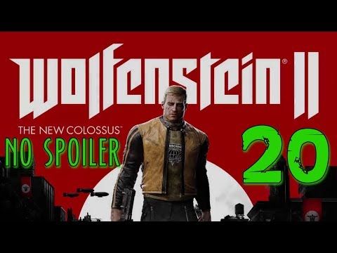 WOLFENSTEIN 2: THE NEW COLOSSUS WALKTHROUGH PT.20 (No Spoiler, Übercommanders Hunt)