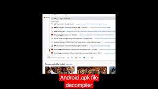 Android code extract from .apk file | Android apk decompiler