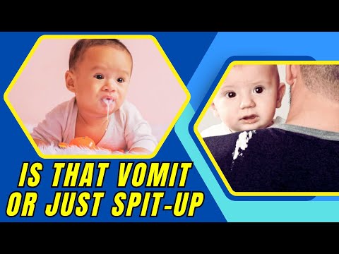 Spucken oder Erbrechen beim Baby: Wie man den Unterschied erkennt und wann man sich Sorgen machen...