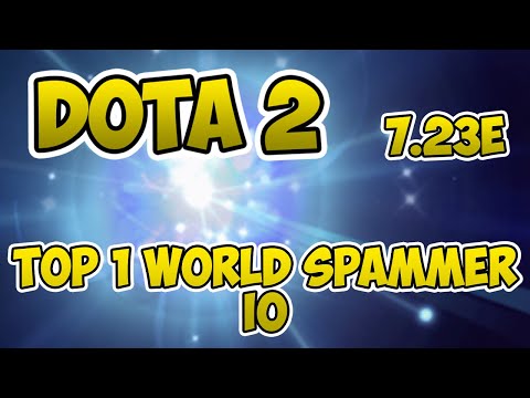 Top 1 World Io Spammer [4700+ Matches] [Dota 2] [7.23e] [BOBSON] [Gameplay]