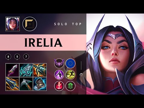 Irelia Top vs Poppy - EUW Master Patch 25.24