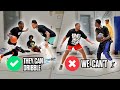 5v5 Basketball But OUR Team CAN T Dribble The Ball No Dribble Challenge