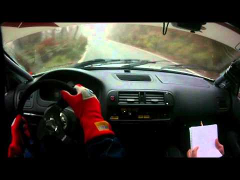 Cameracar Ronde Val Merula 2016 Carabetta-Manzi Civic RS1.6 1°di classe - PS 3