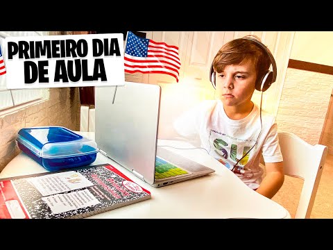 PRIMEIRO DIA DE AULA NOS ESTADOS UNIDOS - Família Brancoala