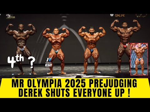 Vorentscheidung zu Mr. Olympia 2025 + Derek bringt alle zum Schweigen! Samson könnte Vierter werden