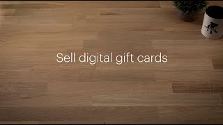 Sell digital gift cards
