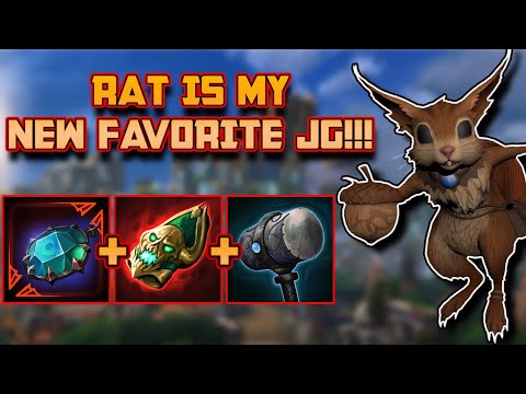 RAT is the MOST UNDERRATED jungler in SMITE!!! Smite | Ratataskor Jungle Season 9