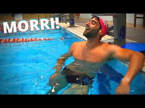 I DID 100 METERS FREE MAXIMUM ON THE SECOND DAY OF SWIMMING TRAINING | HOW MUCH DID IT GO?