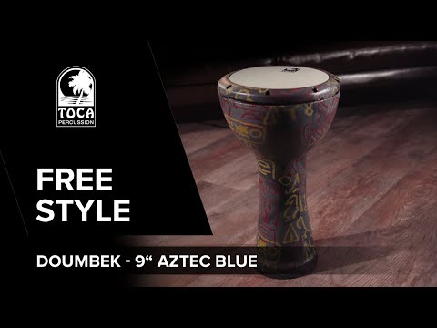 Думбек Toca Freestyle SFMTDK-9AB (9") Aztec Blue