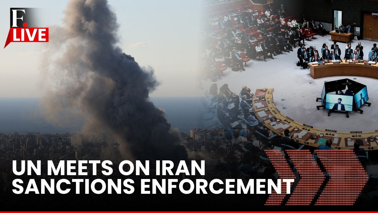 UNSC LIVE: UN Security Council Holds Key Briefing on Iran Sanctions