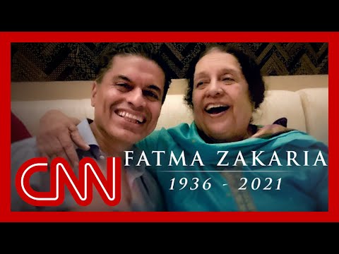 Watch Fareed Zakaria's moving tribute to his mom