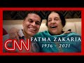 Watch Fareed Zakaria's moving tribute to his mom