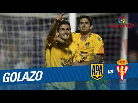 Golazo de Álvaro Peña (1-0) AD Alcorcón vs Real Sporting