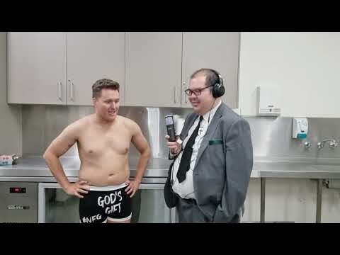 #postmatchinterview with #shaunyoung & #benbarnett at #mxwwrestlefestnight2