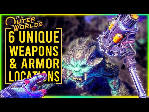 THE OUTER WORLDS - 6 Unique Weapons & Armor Locations You Need to Grab EARLY!