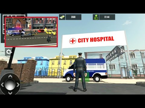 New City Ambulance Rescue Driver - 911 Emergency Rescue Simulator - Android Gameplay, Ambulance wala
