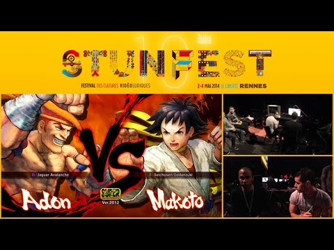 ARF.Streetharder (Adon) vs V-Ryu (Makoto) - Stunfest 2014