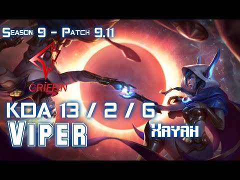 GRF Viper XAYAH vs KAI'SA ADC - Patch 9.11 KR Ranked